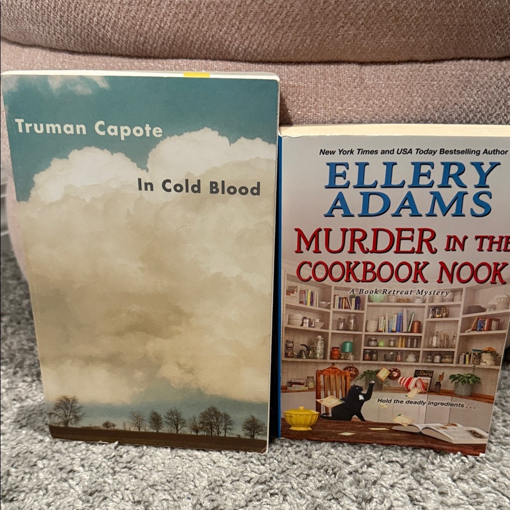 In Cold Blood and Murder in the CookBook Nook